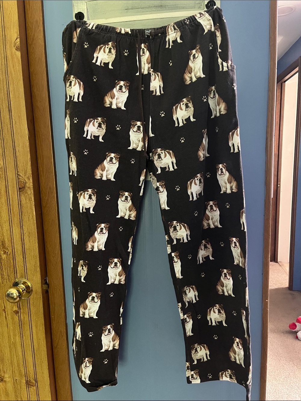 Comfies Bulldog Print Pajama / Lounge Pants